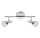2-flammiger Deckenstrahler Bath, Chrom, 2x4W, 3000K, schwenkbar, IP44 – Briloner