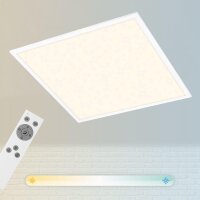 LED Deckenleuchte Pallas, Weiß, 36 Watt, dimmbar,...