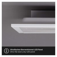 LED Deckenleuchte Pallas, Weiß, 36 Watt, dimmbar, mit Fernbedienung – Briloner