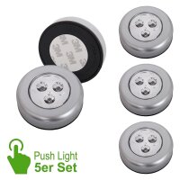 Briloner LED Unterbauleuchte 5er-Set Titan,...