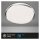 LED Deckenleuchte Splash, Chrom, 18 Watt, Sternenhimmel-Effekt, IP44, Ø 33 cm – Briloner