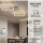 LED Deckenlampe Frame, Alu Chrom, 32 Watt, 3000K, dimmbar, 76,3 x 36,5 x 7,8 cm – Briloner