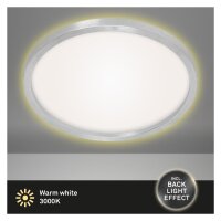 LED Deckenleuchte Cadre, Aluminium, 22 Watt,...