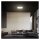 Briloner  Free LED Deckenlampe Eckig Schwarz Back Light Effekt