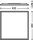 LED Deckenlampe Panel Slim, Weiß, 22 Watt, 4000K, 42 x 42 x 2,8 cm – Briloner