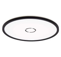 LED Deckenleuchte Free, Schwarz, 22 Watt, Ø 42 cm...