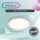 LED Deckenleuchte Fire, Chrom matt, 25 Watt, 3000K, Ø 40,5 cm – Briloner