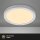 LED Deckenleuchte Fire, Chrom-matt, 21 Watt, 3000K, IP44, Ø 30 cm – Briloner