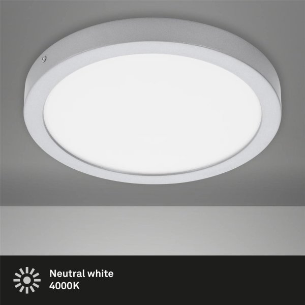 B-Kartonage Briloner  Fire Badleuchte Neutralweiß Deckenlampe Chrom matt