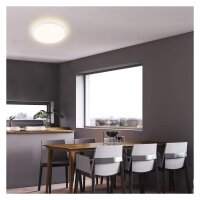 LED Deckenleuchte Slim, Weiß, 18 Watt, Ø 29,3 cm – Briloner