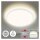 LED Deckenlampe Panel Slim, Weiß, 18 Watt, 4000K, Ø 29,3 cm – Briloner