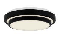 LED Deckenleuchte Cake, Schwarz, 18 Watt, Ø 33,8...