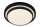LED Deckenlampe Cake, Schwarz, 18 Watt, 4000K, Ø 33,8 cm – Briloner