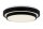 LED Deckenleuchte Cake, Schwarz, 18 Watt, Ø 33,8 cm – Briloner