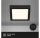 LED Deckenlampe Fire Black, Schwarz, 17 Watt, 4000K, 22,5 x 22,5 x 3,2 cm – Briloner