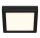 LED Deckenlampe Fire Black, Schwarz, 17 Watt, 4000K, 22,5 x 22,5 x 3,2 cm – Briloner