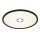 LED Deckenleuchte Free, Schwarz, 12 Watt, 4000K, Ø 19 cm – Briloner