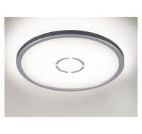 LED Deckenleuchte Free, Silber, 12 Watt, Ø 19 cm...