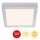 LED Deckenlampe Fire, Silber, 17 Watt, 3000K, 22,5 x 22,5 x 3,2 cm – Briloner