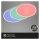 Briloner Slim LED Panel Ø42cm Weiß, RGB Farbwechsler mit Fernbedienung 22W 4000K