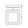 LED Deckenleuchte Fire, Weiß, 12 Watt, 17 x 17 x 3,2 cm – Briloner