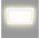 Deckenleuchte Briloner Slim LED Panel 12W Back Light Effekt Quadratisch Weiß