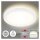 LED Deckenlampe Panel Slim, Weiß, 12 Watt, 4000K, Ø 19 cm – Briloner