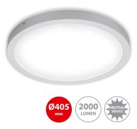 Briloner  Fire LED neutralweiß Deckenlampe Chrom matt