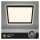 Deckenleuchte Briloner LED 22Watt Schwarz Eckig Deckenlampe backlight