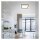 Deckenleuchte Briloner LED 22Watt Schwarz Eckig Deckenlampe backlight