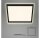 Deckenleuchte Briloner LED 22Watt Schwarz Eckig Deckenlampe backlight
