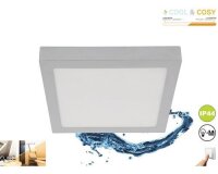LED Deckenleuchte Cool & Cosy, Chrom, 21 Watt, 2700 / 4000K, CCT einstellbar – Briloner