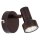 Briloner  Rost LED Wandlampe 1-flammig Spot Schwenkbar Strahler Kupfer-Antik