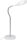 Tischlampe Swan, Weiß / Chrom, 4,5 Watt, 3000K, 32,5 x 40 cm – Briloner