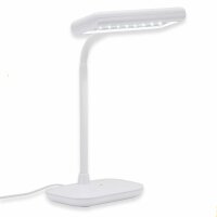 Tischleuchte Daylight, Weiß, 7,5 Watt, 6500K, 23 x 12 x 44 cm – Briloner