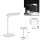Tischleuchte Daylight, Weiß, 7,5 Watt, 6500K, 23 x 12 x 44 cm – Briloner