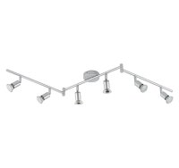 Briloner  Picco LED Deckenlampe 6-flammig Spot Schwenkbar...