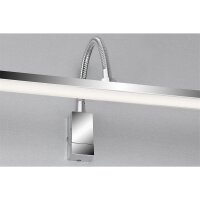 Briloner  Cool & Cosy LED Badleuchte Farbtemperatur-Wechsler Flexarm Badlampe Chrom