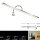Spiegelleuchte Briloner Cool & Cosy LED 8,5W Badleuchte IP44 Farbtemperatur-Wechsler Flexarm Badlampe Chrom
