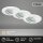Einbauleuchten Briloner 3 x 6,5 Watt LED Weiß dimmbar über Schalter Einbauspots 570 Lumen