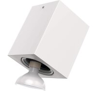 LED Deckenleuchte Tube, Weiß, 5 Watt, 3000K, schwenkbar, 8 x 8 x 10,5 cm – Briloner