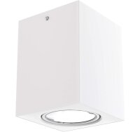LED Deckenleuchte Tube, Weiß, 5 Watt, 3000K, schwenkbar, 8 x 8 x 10,5 cm – Briloner