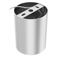 LED Deckenleuchte Tube, Silberfarbig, 5 Watt, schwenkbar, Ø 8 cm – Briloner