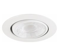 LED Einbauleuchte MD-13, Weiß, Bohrloch 6 cm, 3 Watt, dimmbar, IP44, Ø 7 cm – Malmbergs