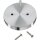 3er-Set Unterbauleuchten, Aluminium, 3x1,8W, Ø 6 cm, für den Festanschluss – Telefunken