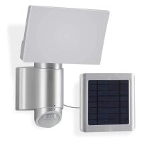 Telefunken  LED Außenlampe Solarleuchte Sensor IP44 6W Bewegungsmelder Silber