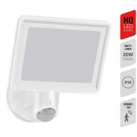 Telefunken  LED Außenlampe 20W Sensor Wandleuchte IP44 Bewegungsmelder Weiß