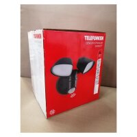 Außenlampe Telefunken Bewegungsmelder Außenstrahler schwarz LED 20W