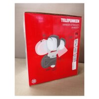 Außenlampe Telefunken Bewegungsmelder Außenstrahler schwarz LED 20W