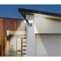 Außenlampe Telefunken Bewegungsmelder Außenstrahler schwarz LED 20W